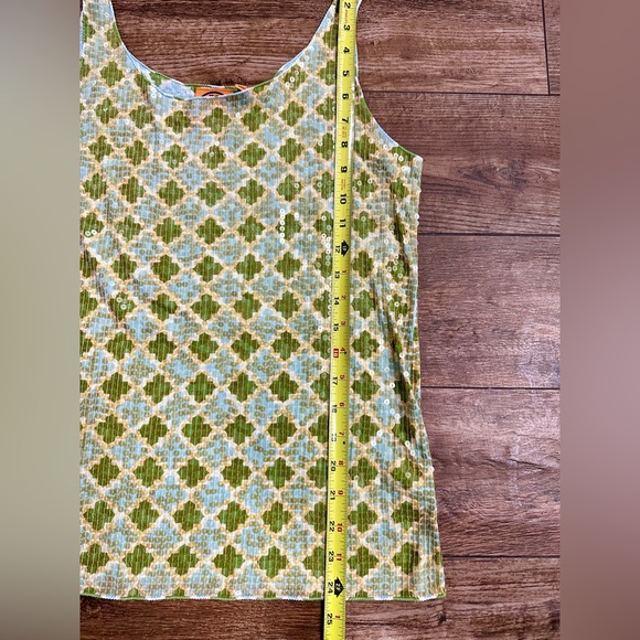 Tory Burch Classic Geometric Sequin Tank Top Medium - Picture 4 of 5